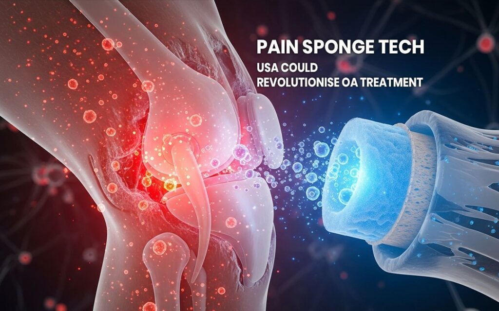 Pain Sponge Tech from the USA Could Revolutionise OA Treatment with new generation stem cells
